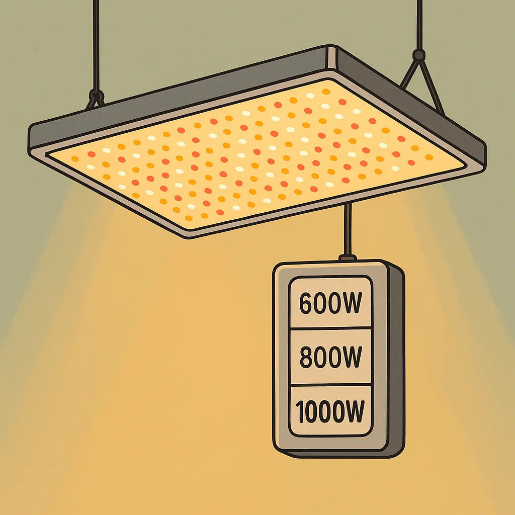 Adjustable Wattage Grow Lights: 7 Unstoppable Advantages for Modern Cultivators