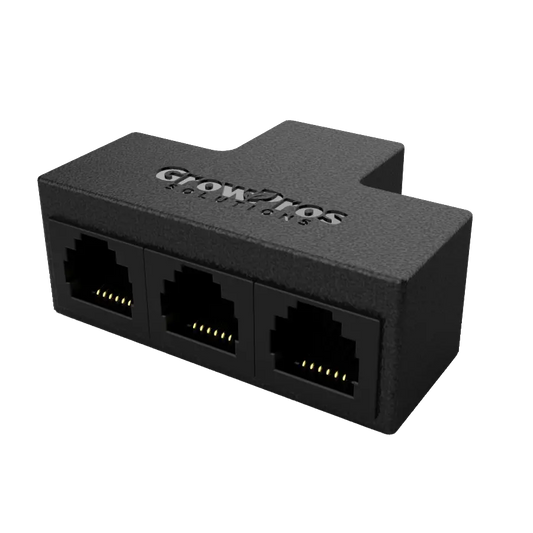1-3 Data Splitter for RJ12 Data plugin Under Canopy Grow Lights